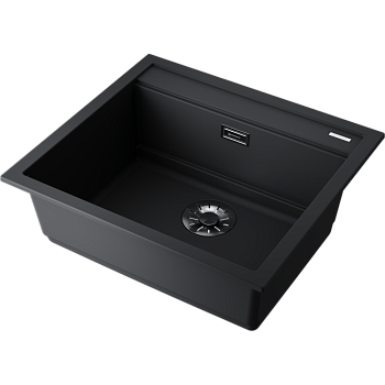 Фото Кухонная мойка Omoikiri Kitagawa 57-GB 4993315 графит