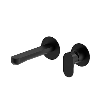 Фото Смеситель Newform Linfa II 69428E.01.093 для раковины, черный матовый