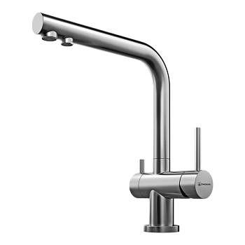 Фото Смеситель для кухни Omoikiri Nagano-BN 4994011 нержавеющая сталь