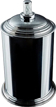 Фото Мусорное ведро Boheme Murano Cristal 10907-CRST-CH хром