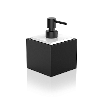 Фото Дозатор Decor Walther Brownie 0937860 настольный, хром/черный