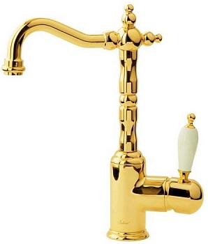 Фото Смеситель для раковины Boheme Tradizionale Oro 282 золото