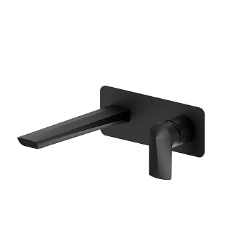 Фото Смеситель Newform Delta Zero 72229E.01.093 для раковины, черный матовый