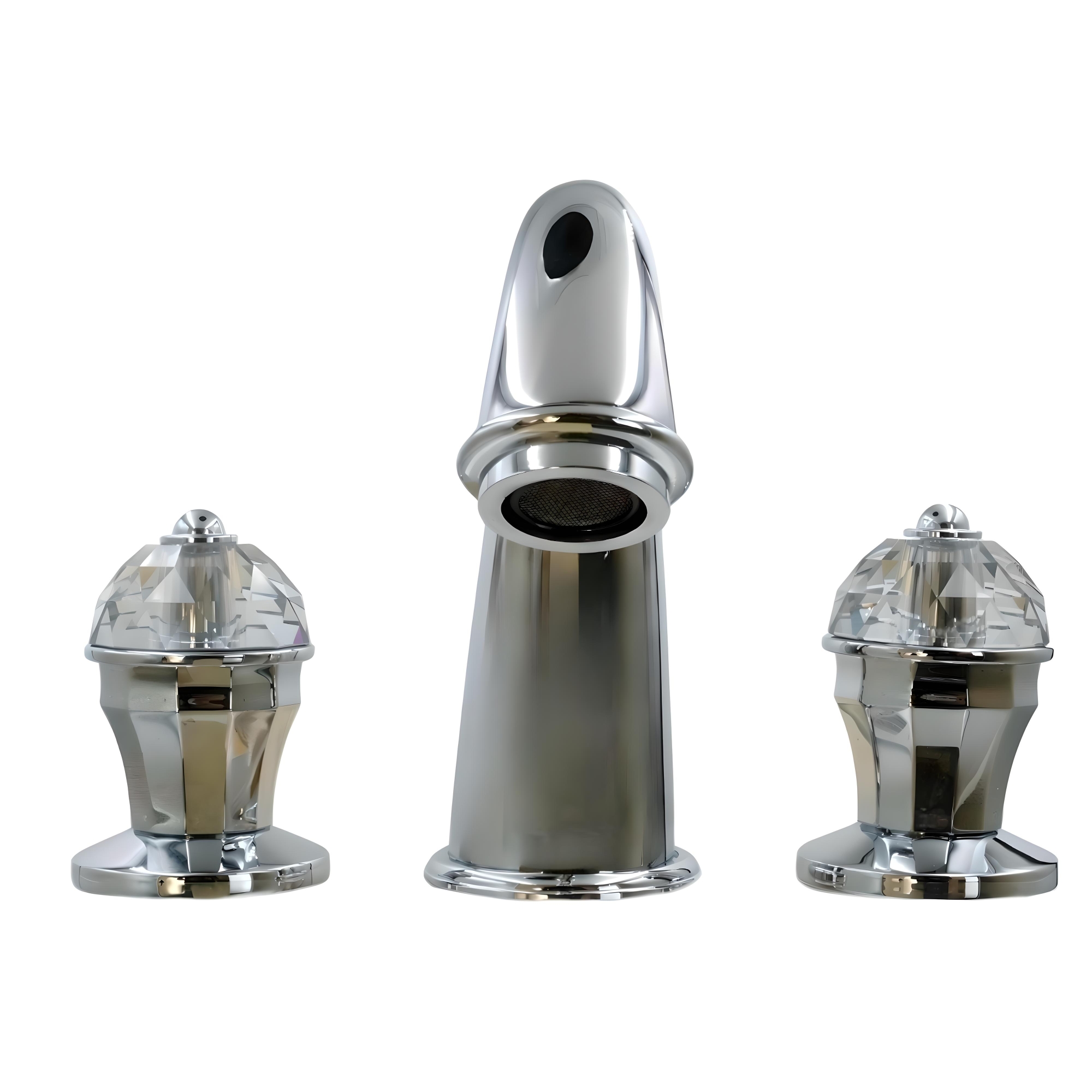 Фото Смеситель для раковины Migliore Prestige Crystal 32764 хром