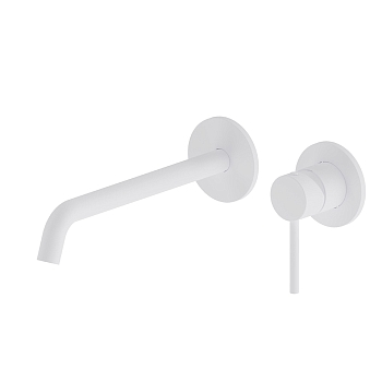 Фото Смеситель Newform XT 4230E.01.014 для раковины, белый матовый