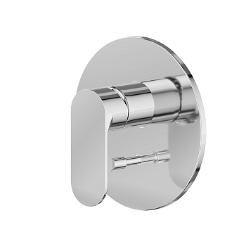 Фото Смеситель Newform Extro 69370.21.018 для душа с переключателем на 2 потока, хром глянец