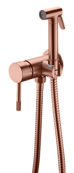 Фото Гигиенический душ Boheme Uno 467-BRB со смесителем бронза браш