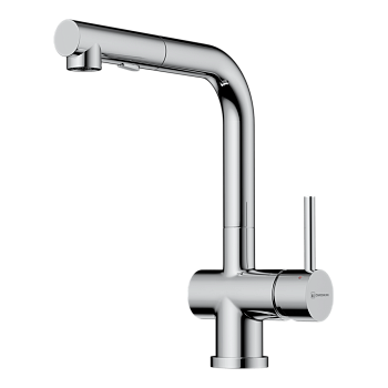 Фото Смеситель для кухни Omoikiri Koriyama-SB-BN 4991006 нержавеющая сталь