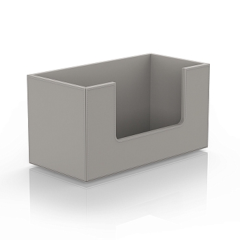 Фото Диспенсер для салфеток Decor Walther Brownie 0936949 настольный, имитация кожи цвет: тауп