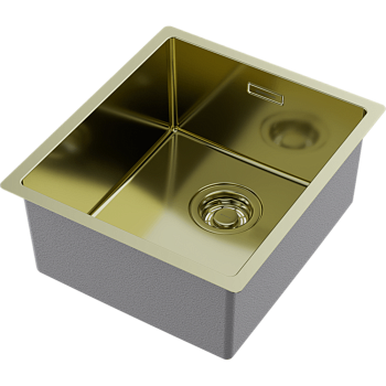 Фото Кухонная мойка Omoikiri Tadzava 39-U/I-LG 4993262 светлое золото