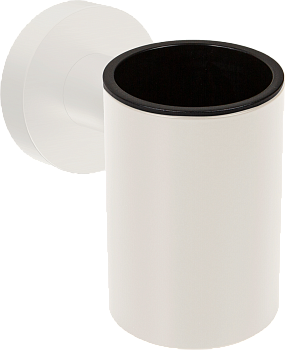 Фото Стакан Colombo Plus W4902.BM подвесной белый