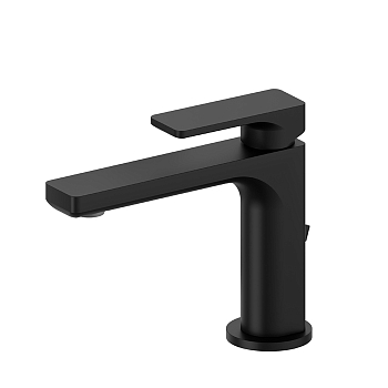 Фото Смеситель Newform B-Easy 72610.01.093 для раковины с донным клапаном, черный матовый