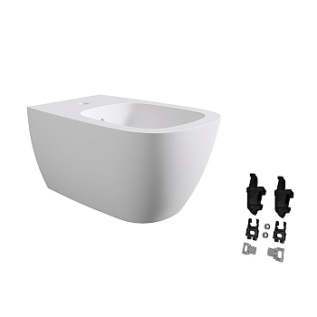 Фото Биде подвесное Alice Wunder 45010109SET белый матовый