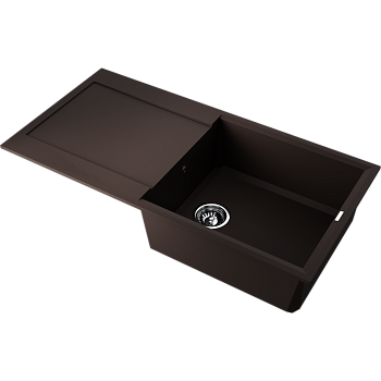 Фото Кухонная мойка Omoikiri Sakaime 100-DC 4993888 темный шоколад