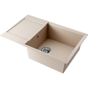 Фото Кухонная мойка Omoikiri Daisen 78-LB-SA 4993693 бежевый