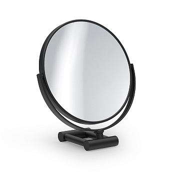 Фото Зеркало Decor Walther 0118360 косметическое настольное увел 10x, черный матовый