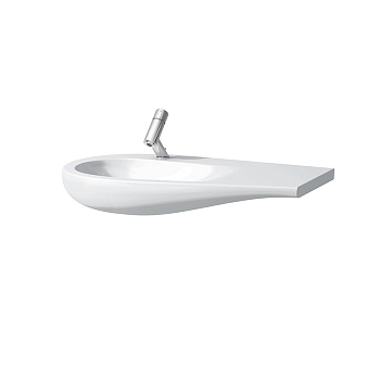 Фото Раковина Laufen Alessi One 8.1497.5.400.104.1 подвесная 90 см, цвет белый