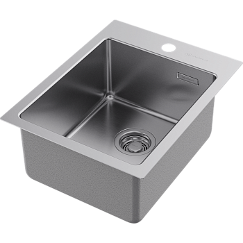 Фото Кухонная мойка Omoikiri Amadare 39-IN 4997028 нержавеющая сталь