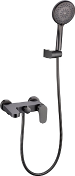 Фото Смеситель для ванны Boheme Spectre 453-Gm оружейная сталь браш