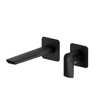 Фото Смеситель Newform Delta Zero 72228E.01.093 для раковины, черный матовый