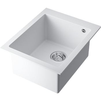 Фото Кухонная мойка Omoikiri Bosen 41-WH 4993144 белый