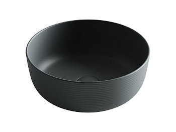 Фото Раковина Ceramicanova Element CN6073MDH накладная 35,6 × 35,6 × 13,5 см, темный антрацит матовый