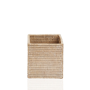 Фото Коробка Decor Walther Basket 0932291 настольная 14x14x14 см, ротанг светлый
