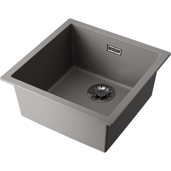 Фото Кухонная мойка Omoikiri Yamakawa 45-U/I-GR 4993778 leningrad grey