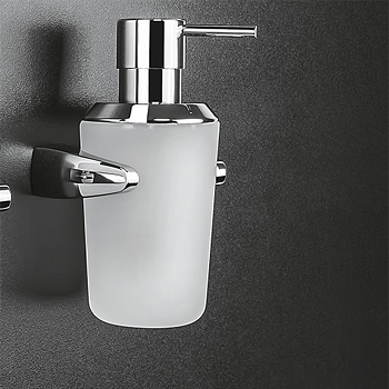 Фото Дозатор Colombo Road B9338.CR-VAN подвесной хром глянец/стекло матовое