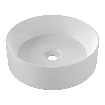 Фото Раковина Alice Spy 34230101 накладная 40 см, цвет белый глянцевый