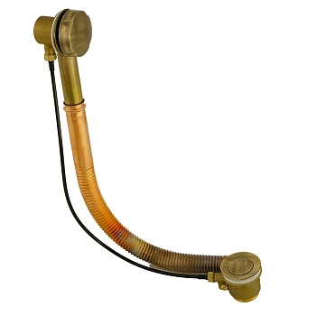 Фото Слив-перелив Migliore 30747 бронза 70 см