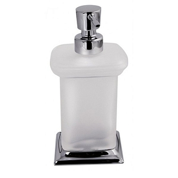 Фото Дозатор Colombo Portofino B9326.CR-VAN настольный хром глянец/стекло матовое