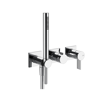 Фото Смеситель для душа Gessi Inverso Rigato 73536#031, хром