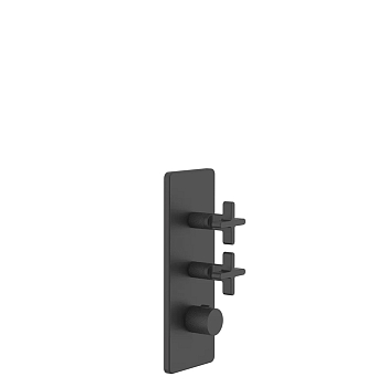 Фото Смеситель для ванны Gessi Inciso 58224#299 термостат, черный матовый