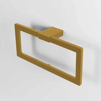 Фото Кольцо для полотенец Colombo MiniQ B5031.OM золото матовое