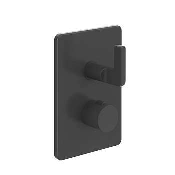 Фото Смеситель для душа Gessi Inciso 58132#299 термостат, черный матовый