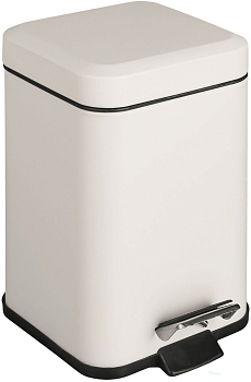 Фото Мусорное ведро Colombo Black&White B9210.BM 3 литра белый