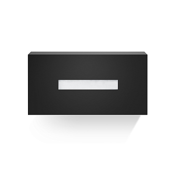 Фото Диспенсер для салфеток Decor Walther Corner 0830460 подвесной, черный матовый