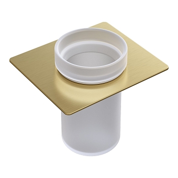 Фото Стакан для полки Boheme Space 10966-MG-TUM подвесной, matt gold, золото матовое