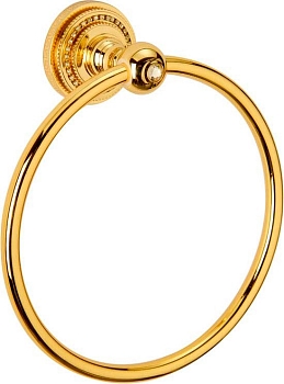 Фото Кольцо Boheme Imperiale 10405 для полотенец золото