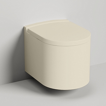 Фото Унитаз подвесной Salini Gemelli 240121KMRF RAL1013 белый матовый