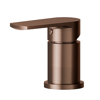 Фото Смеситель Newform Haka 72086.59.067 на борт ванны, медь браш PVD