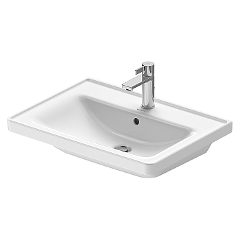 Фото Раковина Duravit D-Neo 2367650000 накладная 65 см, цвет белый