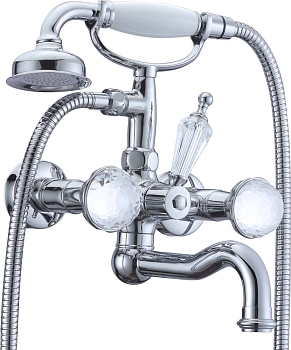 Фото Смеситель для ванны Boheme Brillante Presente 353 хром