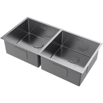 Фото Кухонная мойка Omoikiri Taki 86-2-U/IF-IN 4993791 нержавеющая сталь