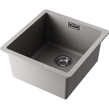 Фото Кухонная мойка Omoikiri Kata 40-U-GR 4993397 leningrad grey