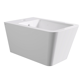 Фото Биде подвесное Alice Hide белый глянцевый