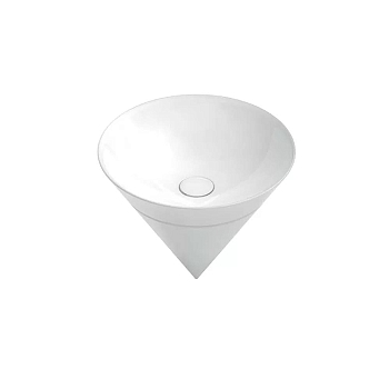 Фото Раковина Kerama Marazzi Cono CO.wbi.44 встраиваемая 44.5 см, цвет белый глянцевый