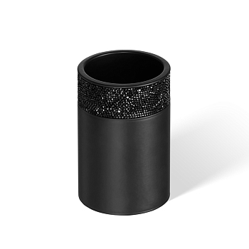 Фото Стакан Decor Walther Rocks 0933860 настольный, черный матовый