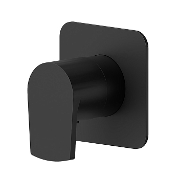 Фото Запорный вентиль Newform Haka 67690E.01.093 для душа, черный матовый